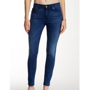 7 For All Mankind Gwenevere Ankle Skinny Mid-Rise Jeans